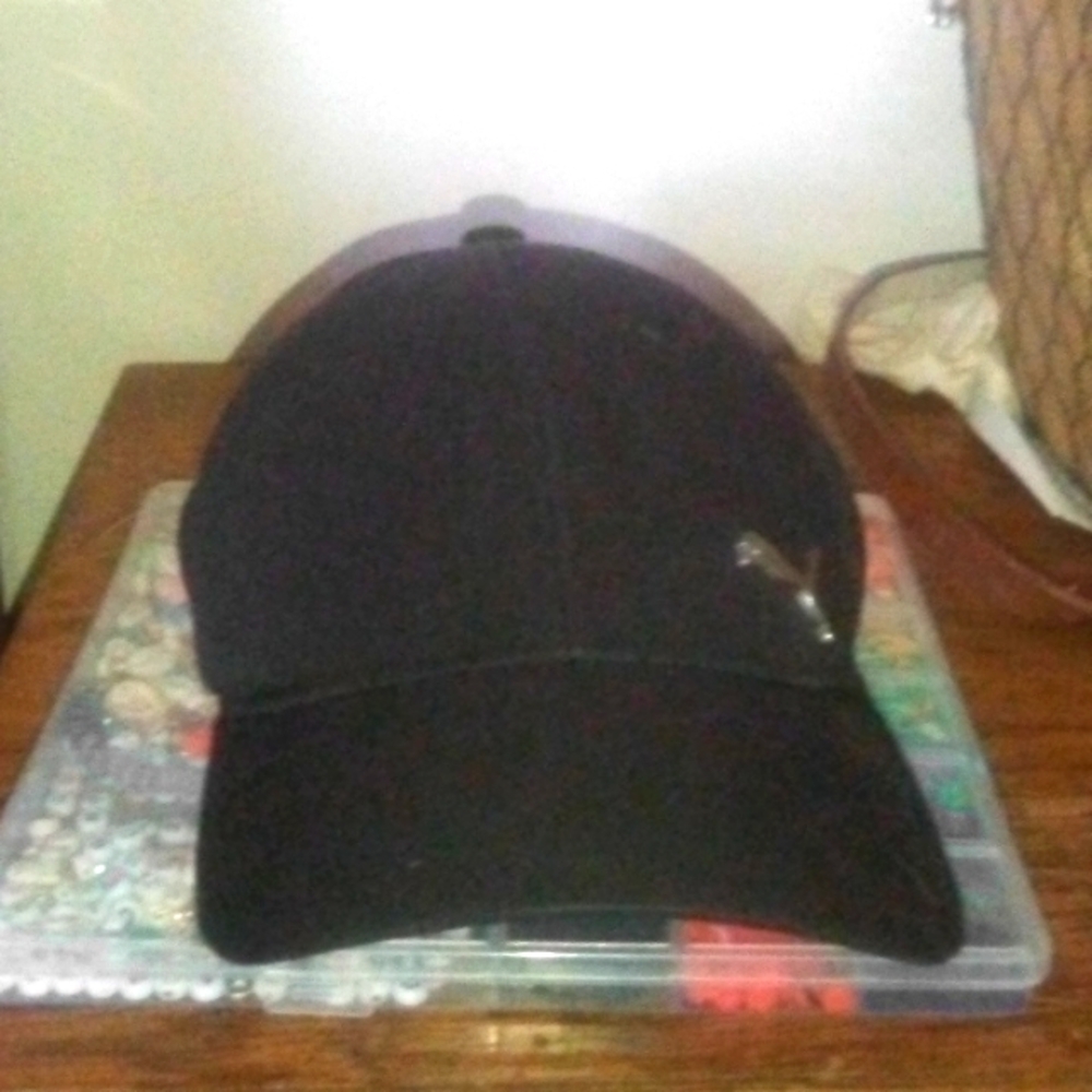 Puma Black Baseball Cap Hat